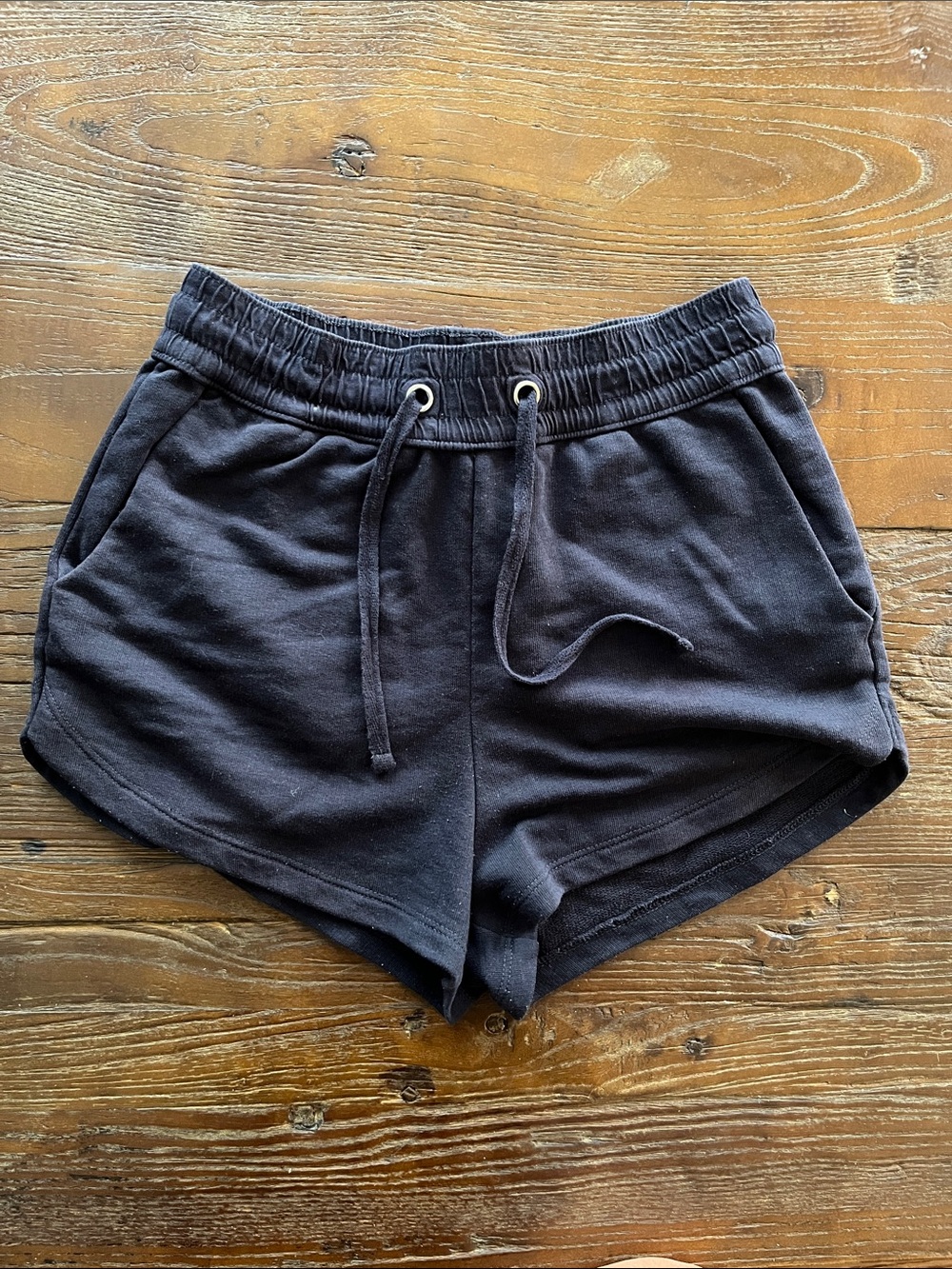 Women's Navy Everyday Drawstring Shorts by H&M